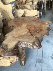 live edge table